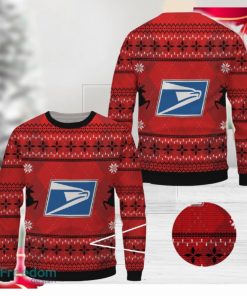 usps Logo Brands Ugly Christmas 3D Sweater Gift Holidays