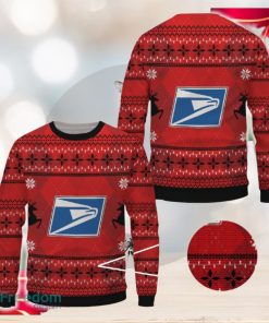 usps Logo Brands Ugly Christmas 3D Sweater Gift Holidays