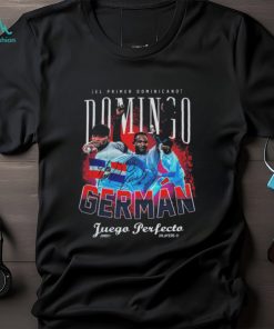 ¡el Primer Dominicano Domingo German Juego Perfecto Signature T shirt