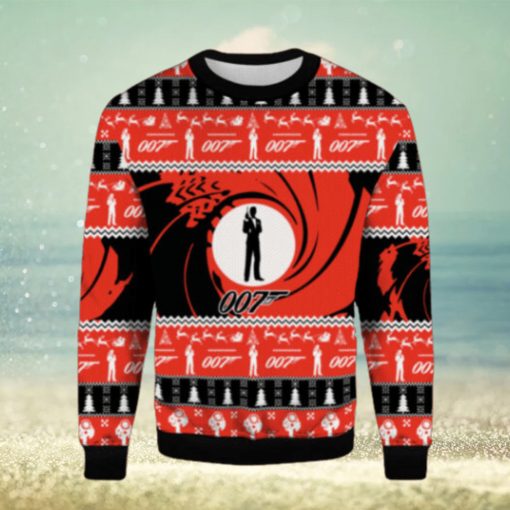 007 Detective Christmas sweater