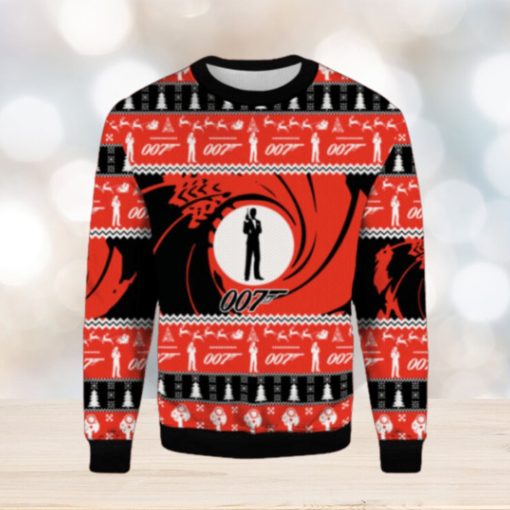 007 Detective Christmas sweater