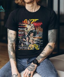 007 Years Of Bond 1962 – 2024 Thank You For The Memories T Shirt