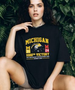 1000th Victory Michigan Beat Maryland 31 24 Shirt