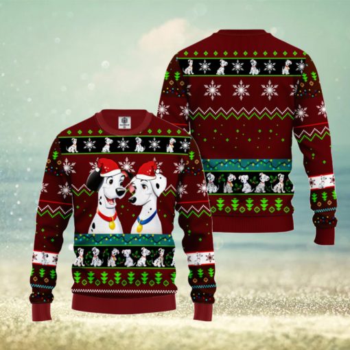 101 Dalmatians ugly Christmas sweater