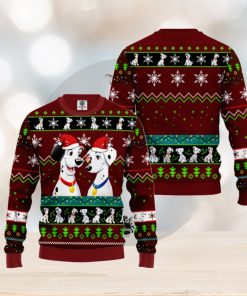 101 Dalmatians ugly Christmas sweater