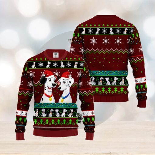 101 Dalmatians ugly Christmas sweater