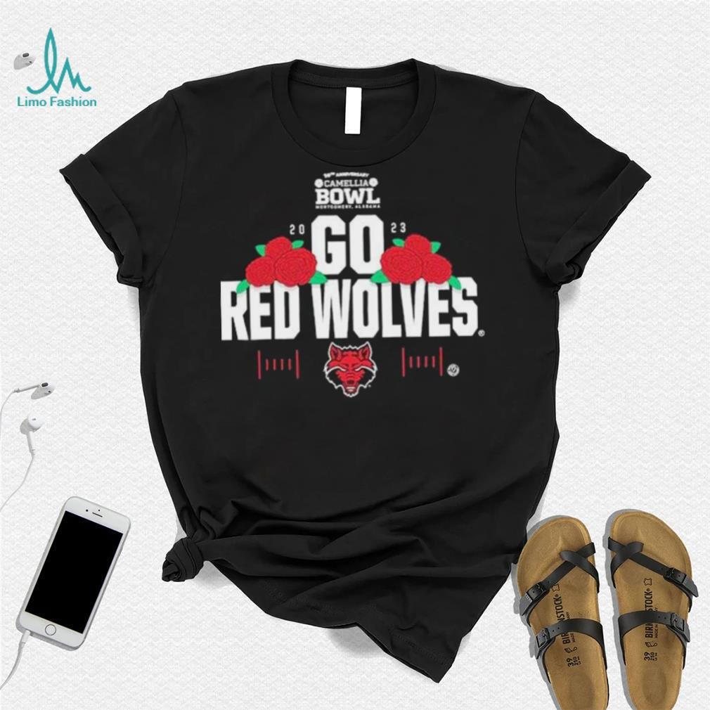 10th Anniversary Camellia Bowl 2023 Arkansas State Red Wolves At Cramton Bowl Shirt 10th Anniversary Camellia Bowl 2023 Arkansas State Red Wolves At Cramton Bowl Shirt