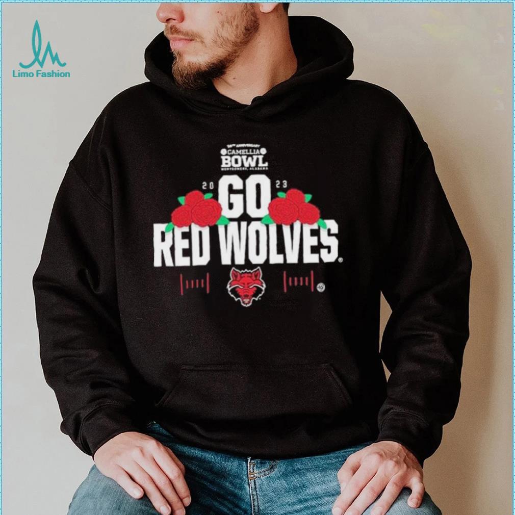 10th Anniversary Camellia Bowl 2023 Arkansas State Red Wolves At Cramton Bowl Shirt 10th Anniversary Camellia Bowl 2023 Arkansas State Red Wolves At Cramton Bowl Shirt
