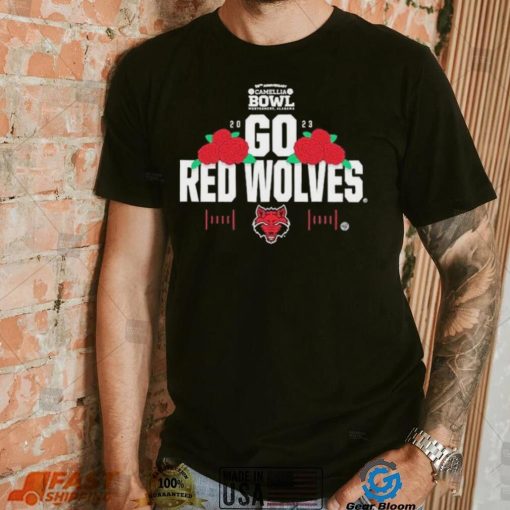 10th Anniversary Camellia Bowl 2023 Arkansas State Red Wolves At Cramton Bowl Shirt