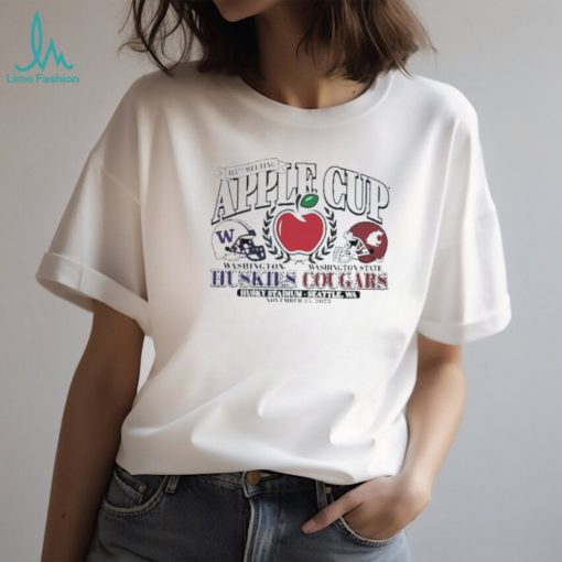 115th Meeting Apple Cup 2023 Washington Huskies vs. Washington State Cougars Shirt