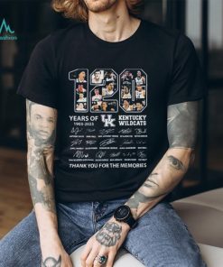 120 Years Of 1903 2023 Kentucky Wildcats Thank You For The Memories T Shirt