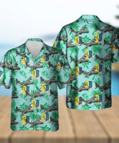 129th Rescue Wing Lockheed Hc 130 Hawaiian Shirt