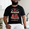 138th Anniversary 1886 2024 Arsenal Victoria Concordia Crescit Signatures T Shirt