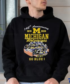 145th Anniversary 1879 – 2024 Michigan Wolverines Go Blue Michigan Stadium Ann Arbor Mi shirt