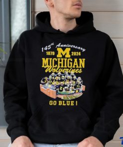 145th anniversary 1879 2024 michigan wolverines go blue michigan stadium ann arbor mi shirt