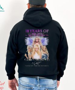 18 Years Of 2005 2023 Denim Rhinestones Tour Carrie Underwood Thank You For The Memories Shirt