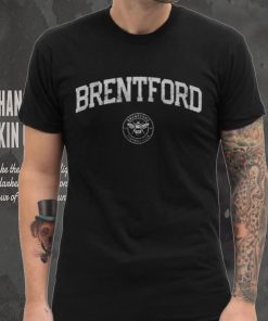 1863 FC Brentford FC 2023 Wordmark Black T Shirt