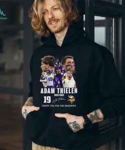 19 Adam Thielen 2013 – 2023 Thank You For The Memories T Shirt – Limited Edition
