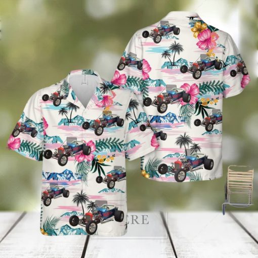 1923 Ford T bucket Hot Rod Aloha Hawaiian Shirt Beach Gift Short Sleeve Shirt