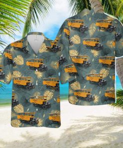 1927 Blue Bird No. 1 School Bus Aloha Hawaiian Shirt Beach Gift Short Sleeve Shirt