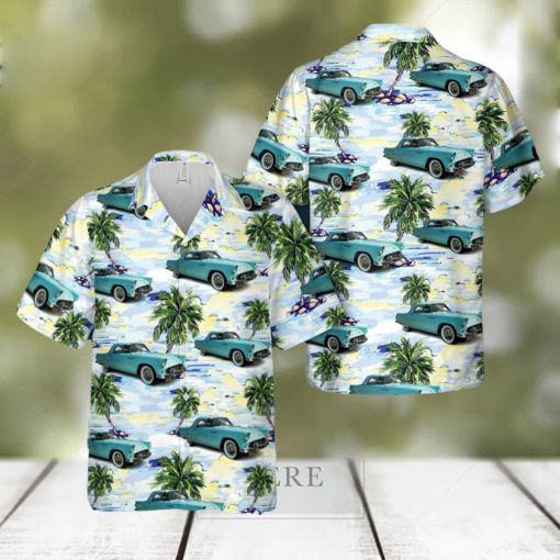 1955 Ford Thunderbird Aloha Hawaiian Shirt Men And Women Beach Shirt