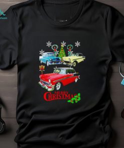 1956 Chevy car Merry Christmas shirt