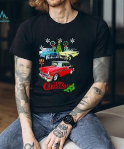 1956 Chevy car Merry Christmas shirt