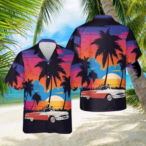 1956 Pontiac Star Chief – Convertible Aloha Hawaiian Shirt Men And Women Beach Shirt