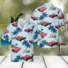 Domino’s Pineapple Kitchen Tropical Flower Aloha Hawaiian Shirt & Short For Men And Women