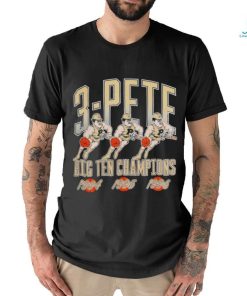 1994 1995 1996 3 Pete Purdue Boilermakers Big Ten Champions basketball mascot shirt