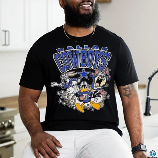 1994 NFL Dallas Cowboys Looney Tunes cartoon football shirt