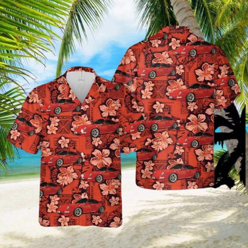 1996 Porsche 911 GT2 Summer Beach Gift 3D Hawaiian Shirt