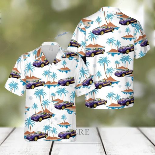 1998 Chevrolet Corvette Indy 500 Pace Car Convertible Hawaiian Shirt