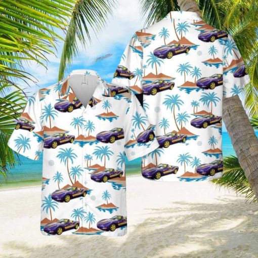 1998 Chevrolet Corvette Indy 500 Pace Car Convertible Hawaiian Shirt