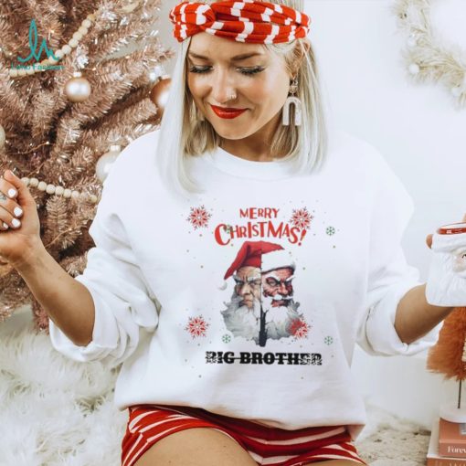 2 Santa Claus Merry Christmas Big Brother shirt