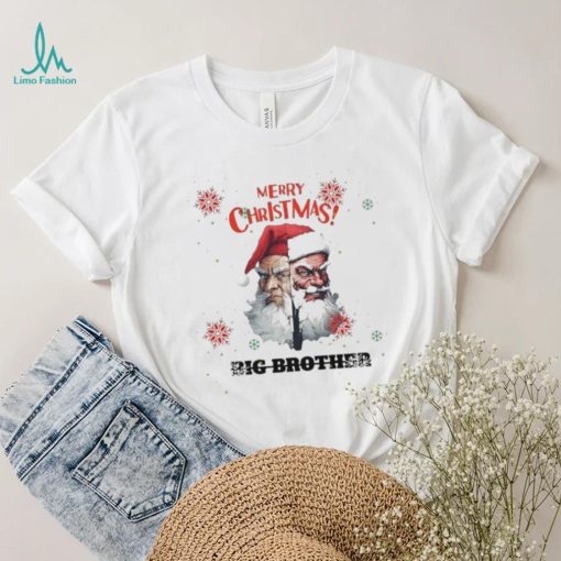 2 Santa Claus Merry Christmas Big Brother shirt