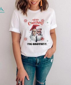 2 Santa Claus Merry Christmas Big Brother shirt