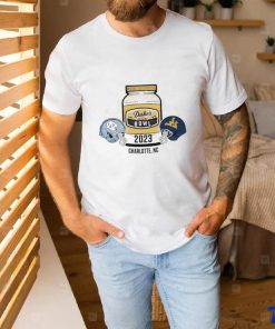 2 Team North Carolina Tar Heels Vs West Virginia Mountaineers At Dukes Mayo Bowl 2023 shirt