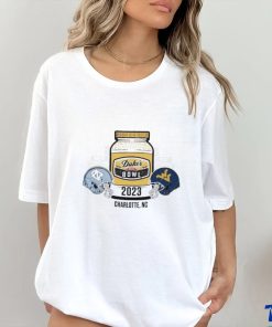 2 Team North Carolina Tar Heels Vs West Virginia Mountaineers At Dukes Mayo Bowl 2023 shirt