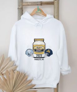 2 Team North Carolina Tar Heels Vs West Virginia Mountaineers At Dukes Mayo Bowl 2023 shirt