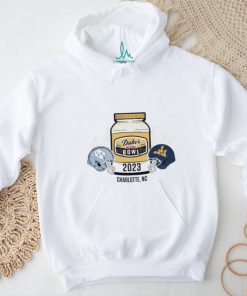 2 Team North Carolina Tar Heels Vs West Virginia Mountaineers At Dukes Mayo Bowl 2023 shirt