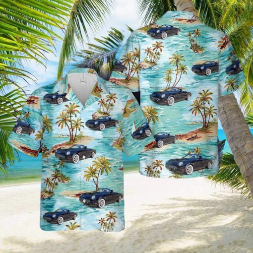 2003 Ford Thunderbird Convertible Hawaiian Shirt Aloha Summer