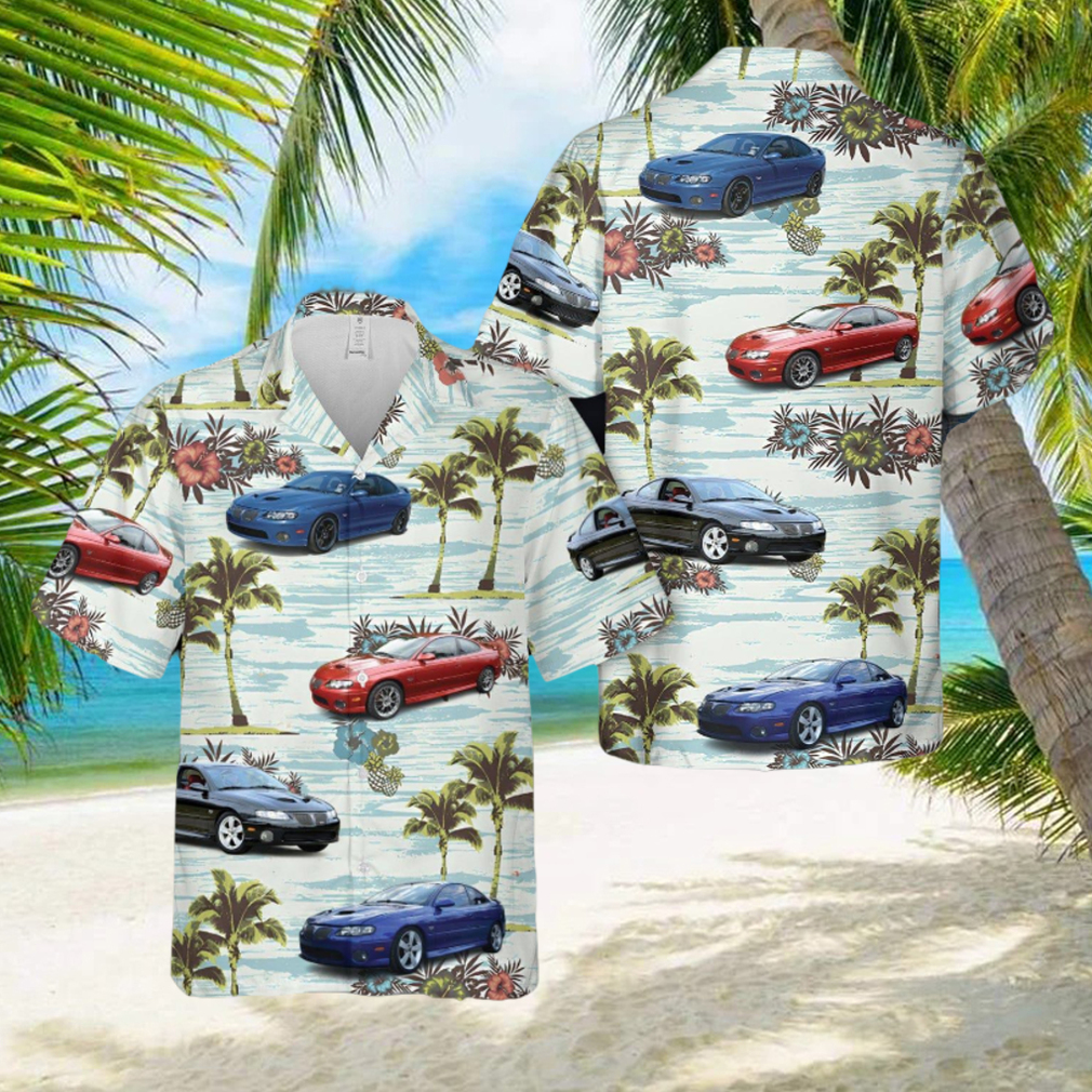 2006 Pontiac GTO Hawaiian Shirt All Over Print Summer 2006 Pontiac GTO Hawaiian Shirt All Over Print Summer