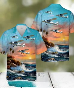 2011 Cessna 162 Skycatcher Hawaiian Shirt