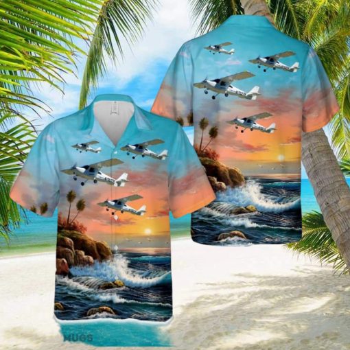 2011 Cessna 162 Skycatcher Hawaiian Shirt