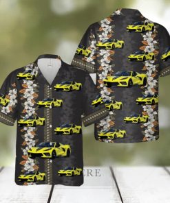 2022 Chevrolet Corvette IMSA GTLM C8.R Hawaiian Shirt