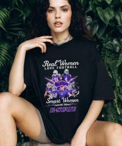 2022 Real Women Love Football Smart Women Love The K State Shirt Hoodie