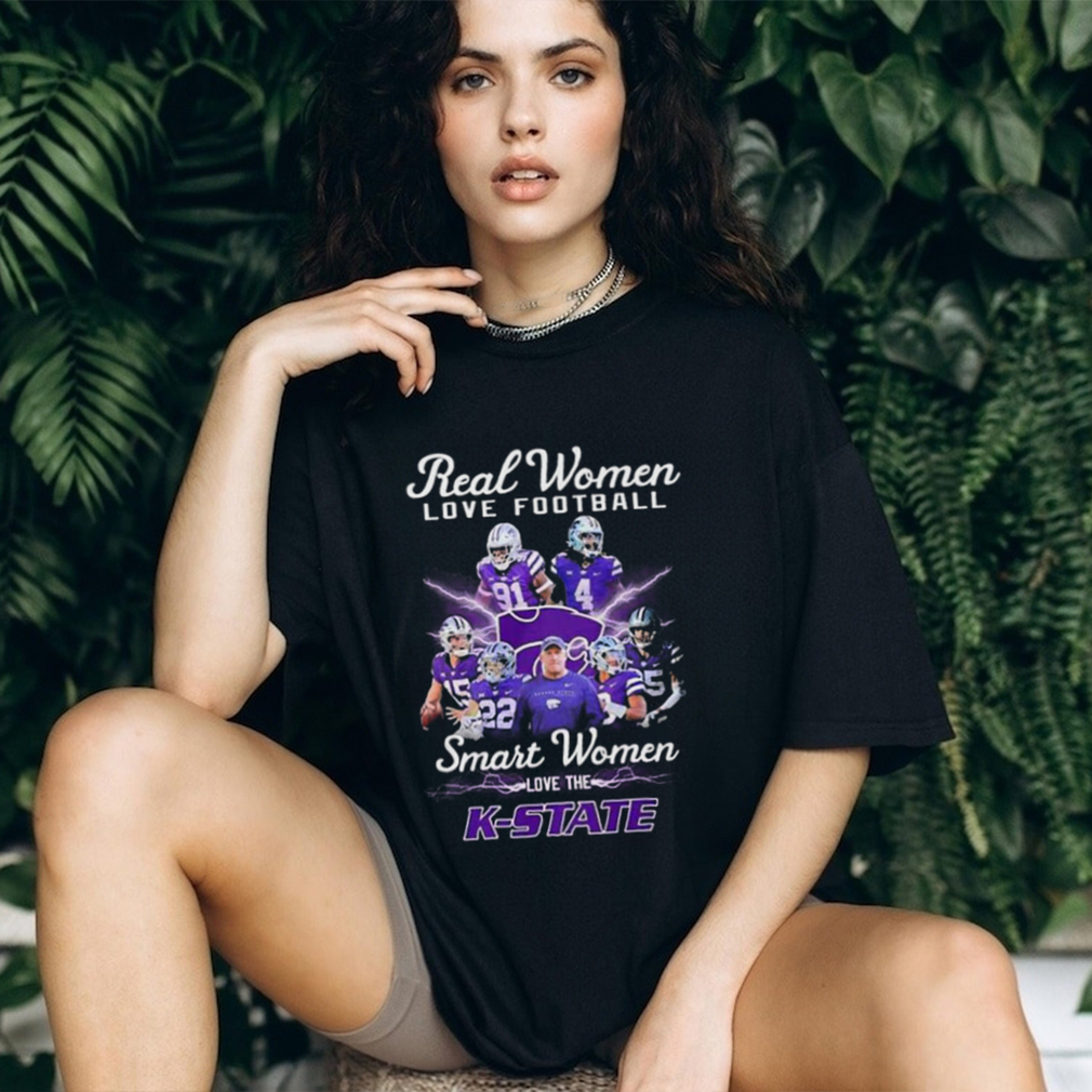 2022 Real Women Love Football Smart Women Love The K State Shirt Hoodie 2022 Real Women Love Football Smart Women Love The K State Shirt Hoodie