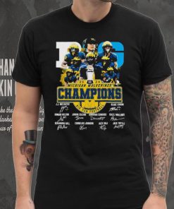 2023 2024 Michigan Wolverines Big Ten Football Champions Signatures Shirt, hoodie, sweater, long sleeve and tank top 2023 2024 Michigan Wolverines Big Ten Football Champions Signatures Shirt