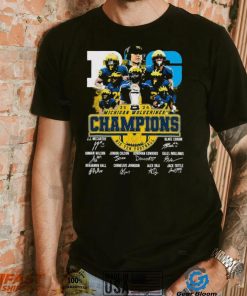 2023 2024 Michigan Wolverines Big Ten Football Champions Signatures Shirt, hoodie, sweater, long sleeve and tank top 2023 2024 Michigan Wolverines Big Ten Football Champions Signatures Shirt